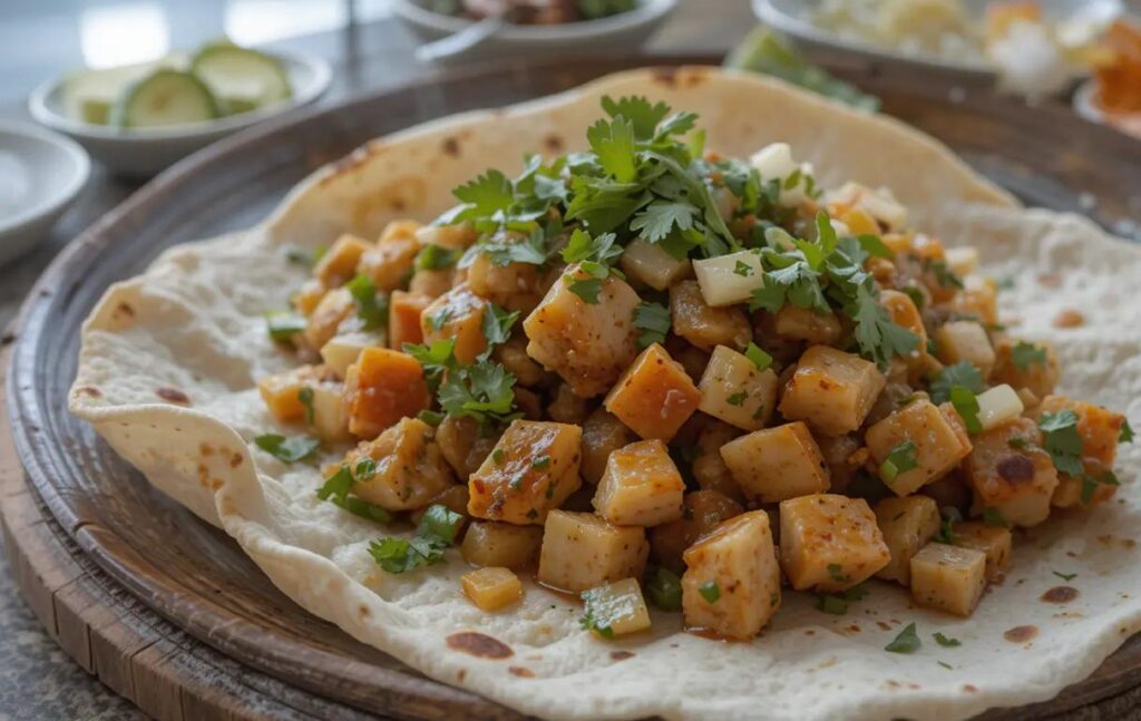 Diced Chicken Fajitas